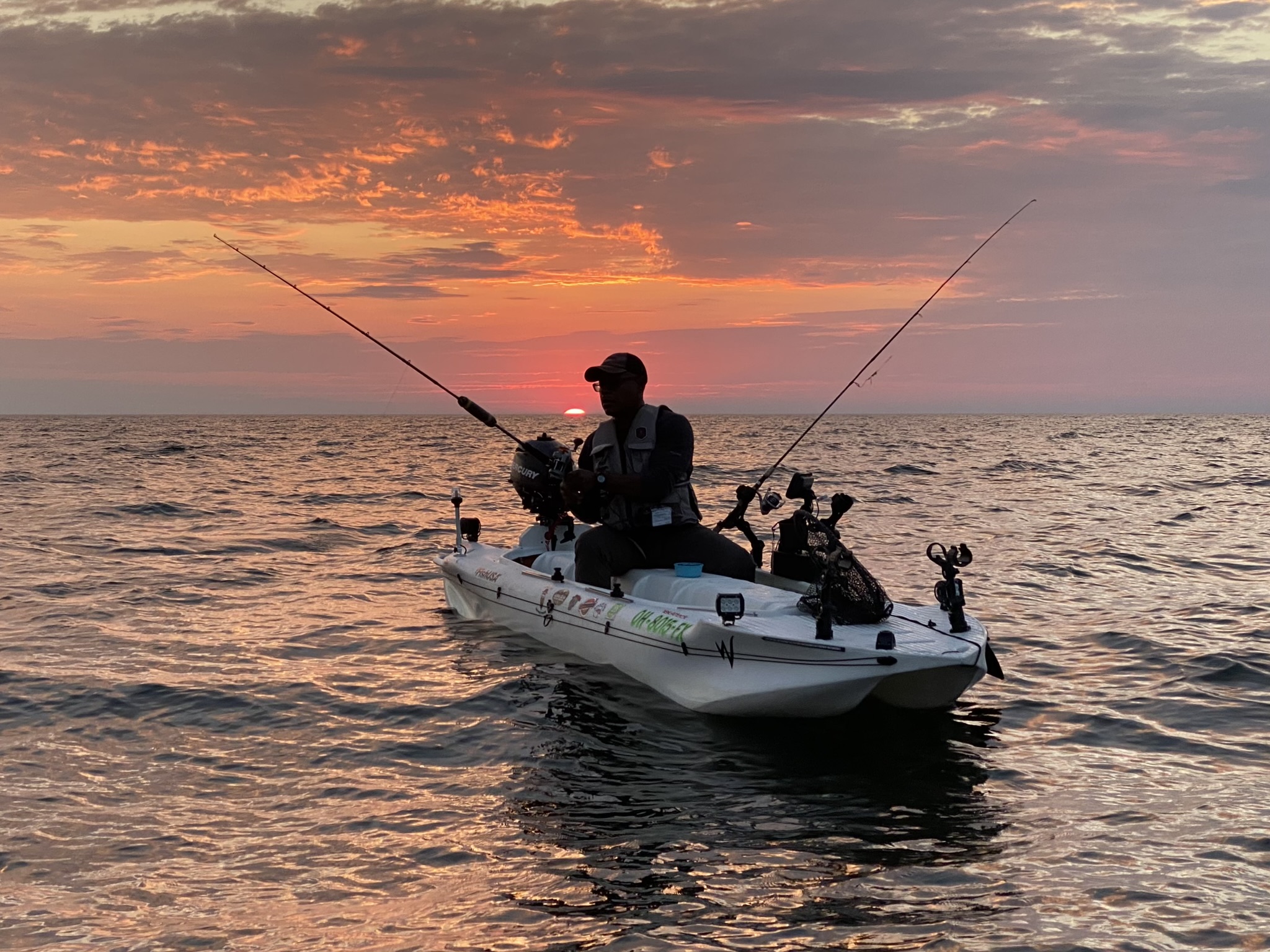 S4 Microskiff fishing lake Erie